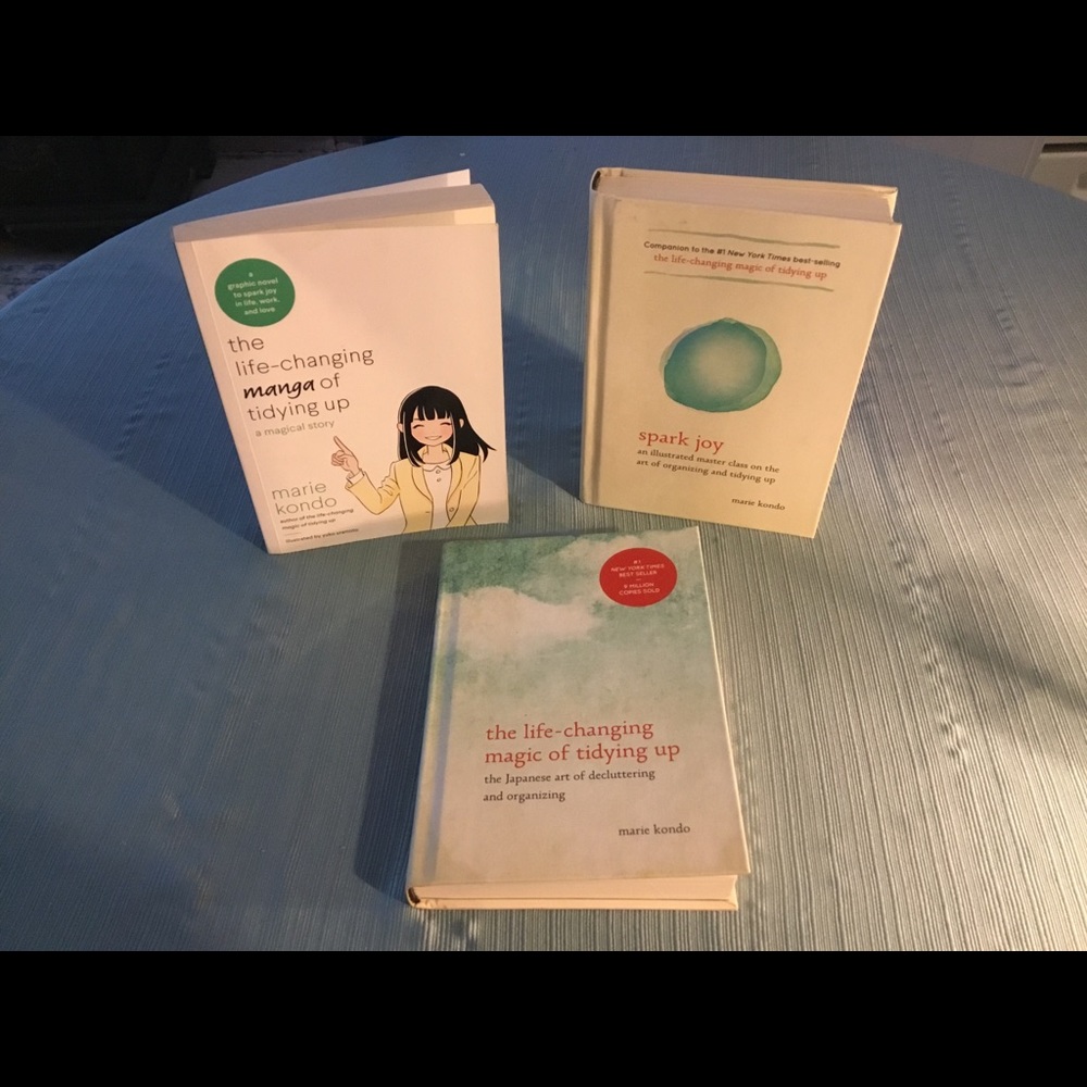 Marie Condo set of three books